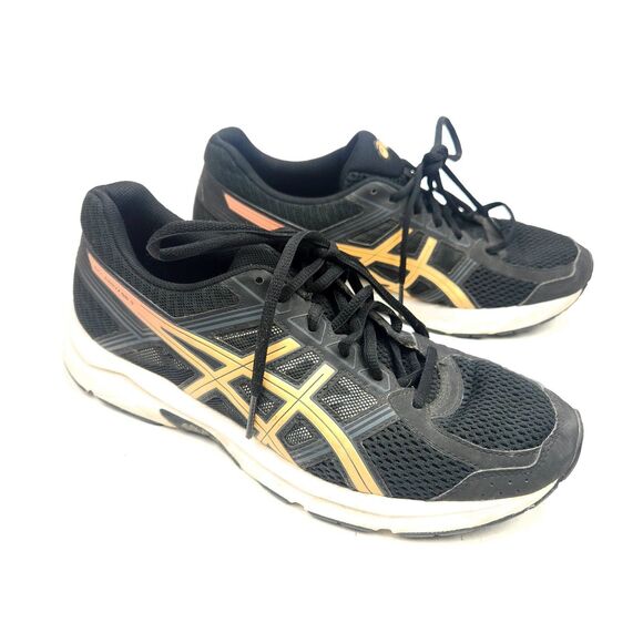 Asics Gel-Contend 4 Black Running Shoes Sneakers Women's Size 9.5 US - Picture 4 of 10